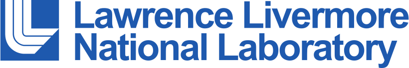Lawrence Livermore National Laboratory logo with blue double-L icon